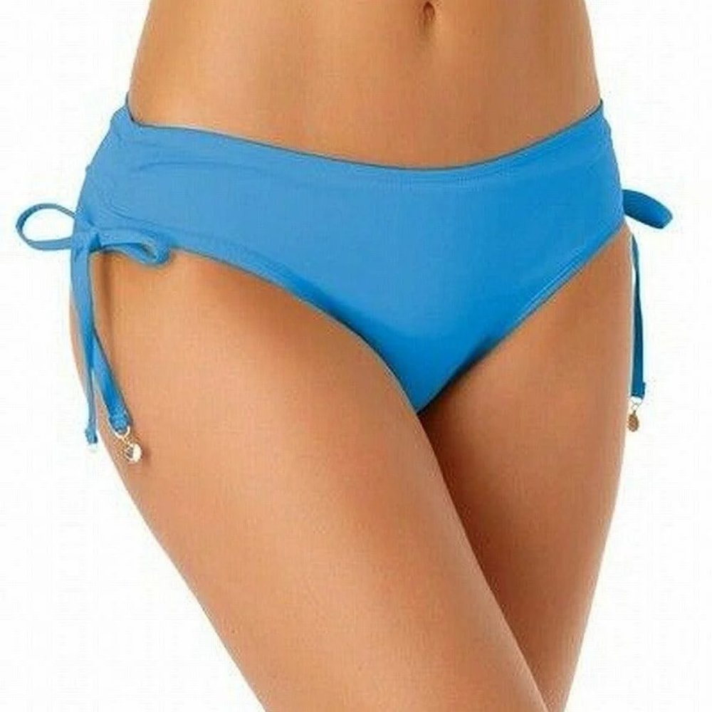 Anne Cole Ruched Side Tie Bikini Bottoms